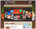TK Namibia Tours Website